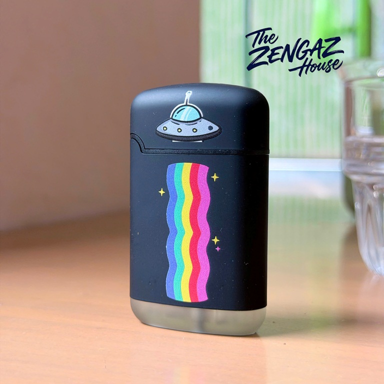 Bật Lửa Khò ZENGAZ Mega Jet ZL3 –  Rainbow UFO