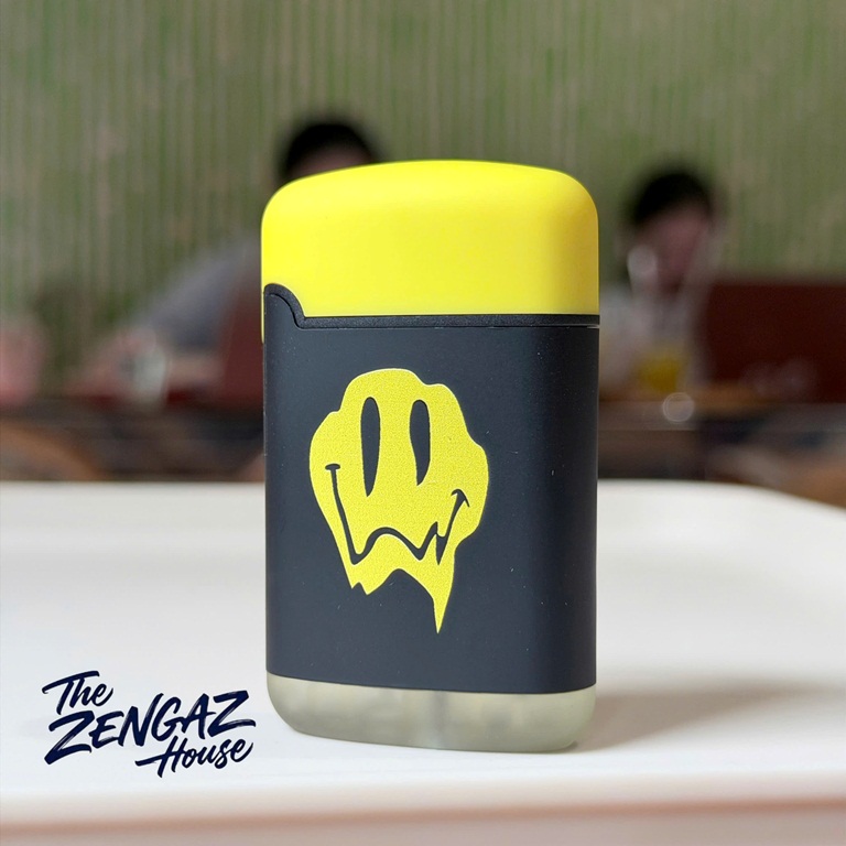 Bật Lửa Khò ZENGAZ Mega Jet ZL3 –  Glitch Smile