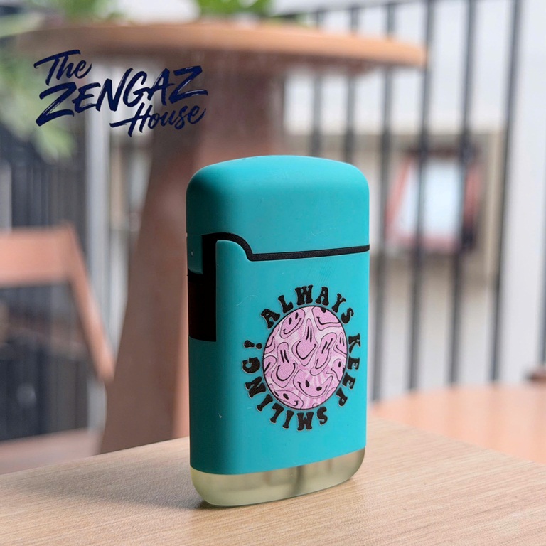 Bật Lửa Khò ZENGAZ Mega Jet ZL3 –  Happy Core