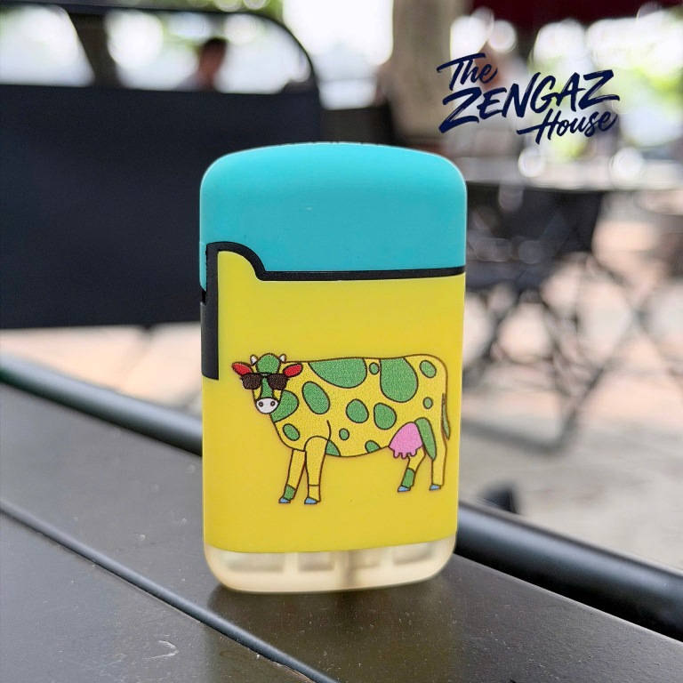 Bật Lửa Khò ZENGAZ Mega Jet ZL3 – Cool Cow