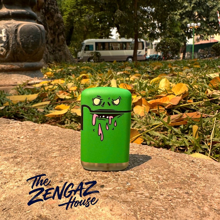 Bật Lửa Khò ZENGAZ Mega Jet ZL3 – Green Monster