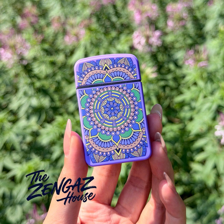 Bật Lửa Khò ZENGAZ Royal Jet ZL12 – Mandala Bloom