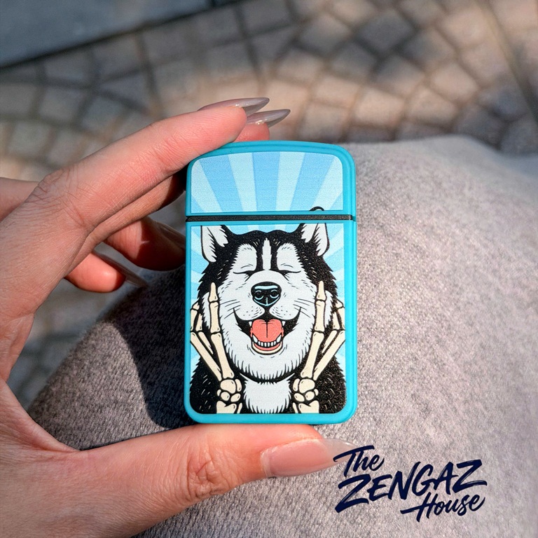 Bật Lửa Khò ZENGAZ Royal Jet ZL12 – Happy Husky